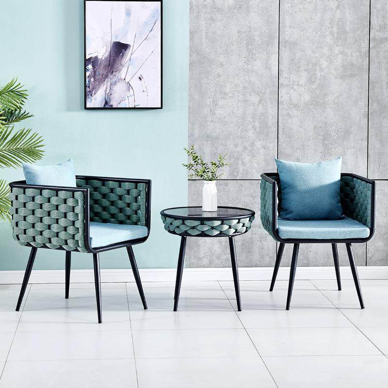 户外组阳桌椅藤椅三件套室小外别台墅庭院纱线57号椅露台简约休闲,商业/办公家具,商用藤编家具,淘宝优惠券,粉丝福利购,淘宝优惠卷