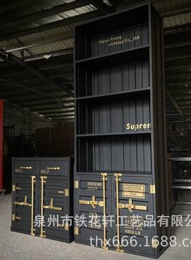 工列业风书柜柜示商31992用陈柜产品储物柜酒柜样品置展物展示架