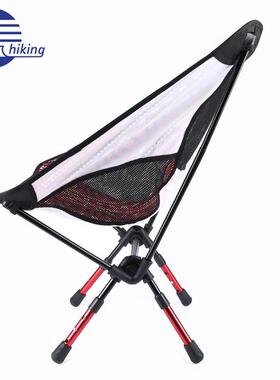 新款便携式叠折叠椅子野营可缩伸月亮携椅户THC-013外登山便折凳