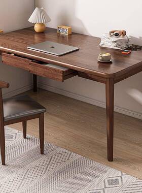 办公桌子电脑桌一套台式用椅简约卧室腿写字家75435简习易学生学