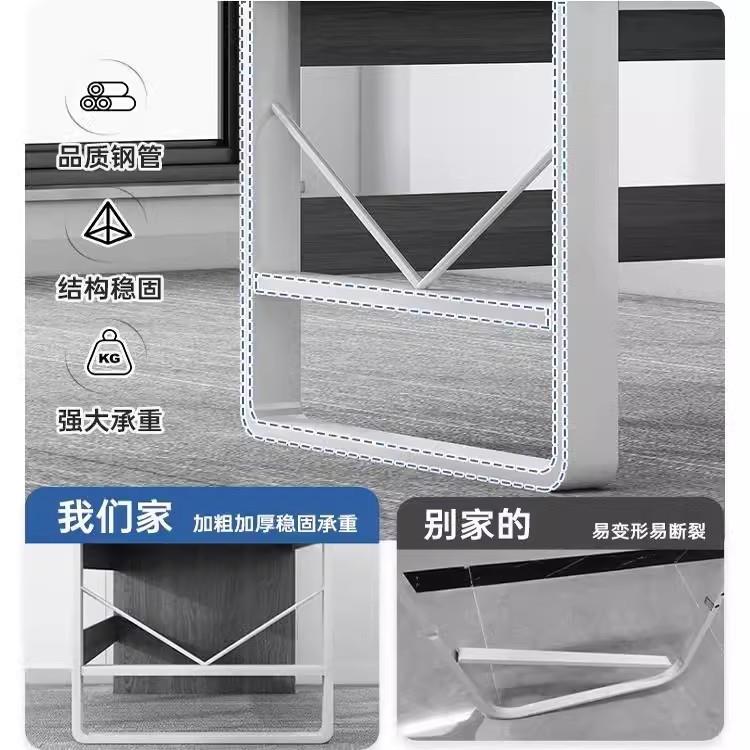 电脑桌台式家用卧wr1室书学生学习桌桌抽简约现代办公作桌子带屉