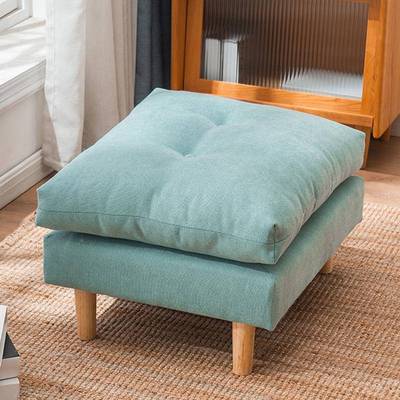 踏凳单个沙发延凳子客厅脚家用矮XHQ凳单独长放贵腿搭腿凳妃椅踩脚凳