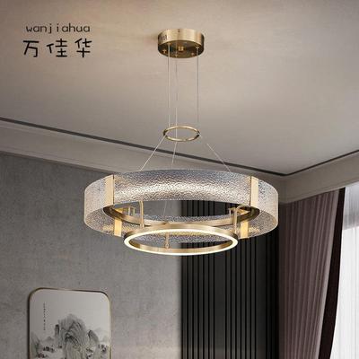 20厅茶29065新款全铜灯具客厅吊灯现代大气奢复式新中式国风室餐