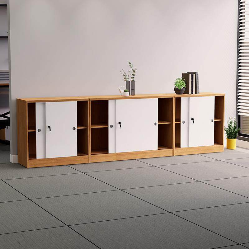 柜公室置物柜矮落地无品牌/文办件柜柜资料茶水柜打印机储物柜边