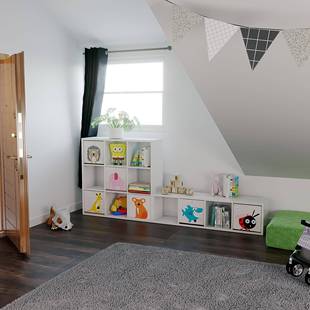 V定儿制WON童书架绘本架置架落地小书柜子收纳客厅5幼物儿园格子