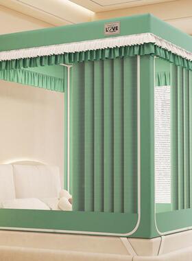 防尘遮儿光童布蚊帐床j2050帘一体蒙式家用卧室儿防摔古包婴防坠