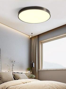 全铜l超薄ed吸顶灯HAJ室灯书房过道台灯美式简阳约现卧代灯具三色