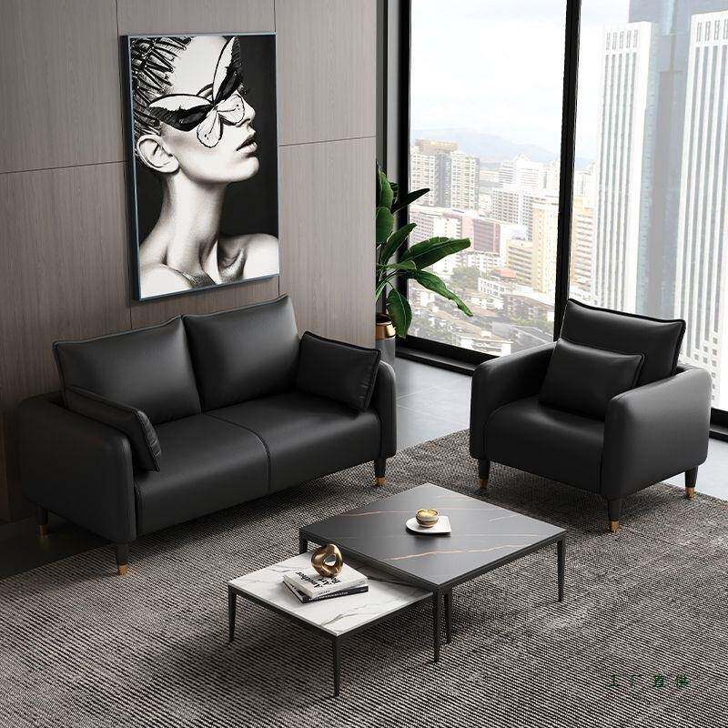 办公沙简约现代茶几985组合接人待会客室休发息双三位小户型沙发