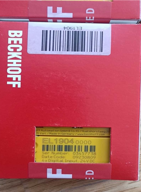 倍福EL1904安全模块，共9pcs,23年刚到货的(崽崽配件）