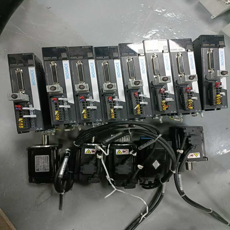 汇川伺服400瓦套装、SV630AS2R8I、MS1H1-4（崽载电子）