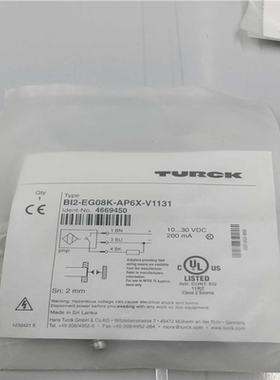 议~图尔克TURCK B12-EG08K-AP6X-V1131