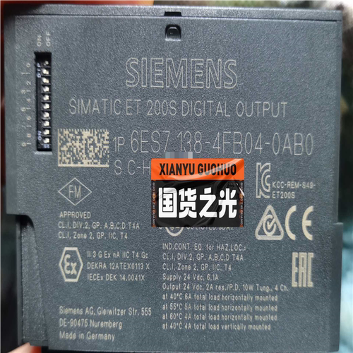 议~6ES7138-4FBO4-0AB0模块工作余货，