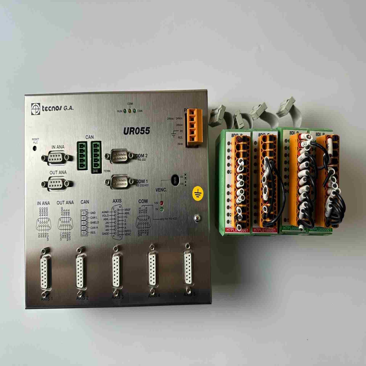 TECNOS GA银瑞UR055玻璃切割机控制器H2UR议价