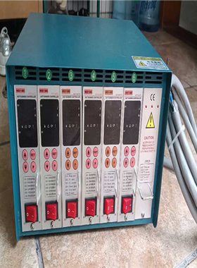 温控箱，热流道温控箱，6组MD18E款，线齐，。（憨憨电子）