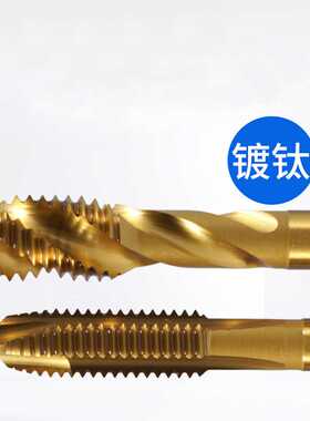 镀钛螺旋丝锥 进口克利夫兰CLEVELAN机用丝攻 先端HSSE含钴不锈钢