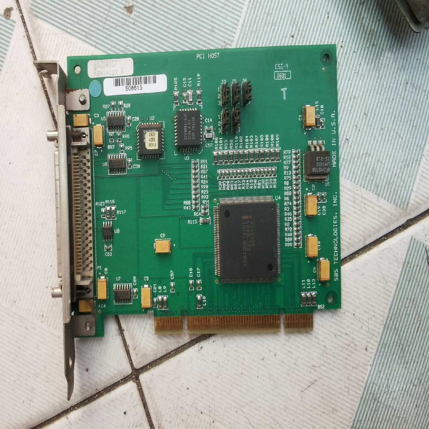 (背呗机械)SBS TECHNOLOGIES PCI Host Card