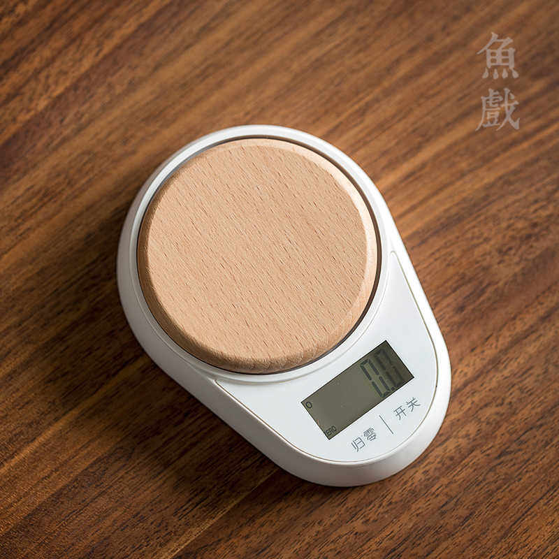 量茶器电子秤精准茶叶称克秤厨房小型迷你克重称烘焙食物称量器