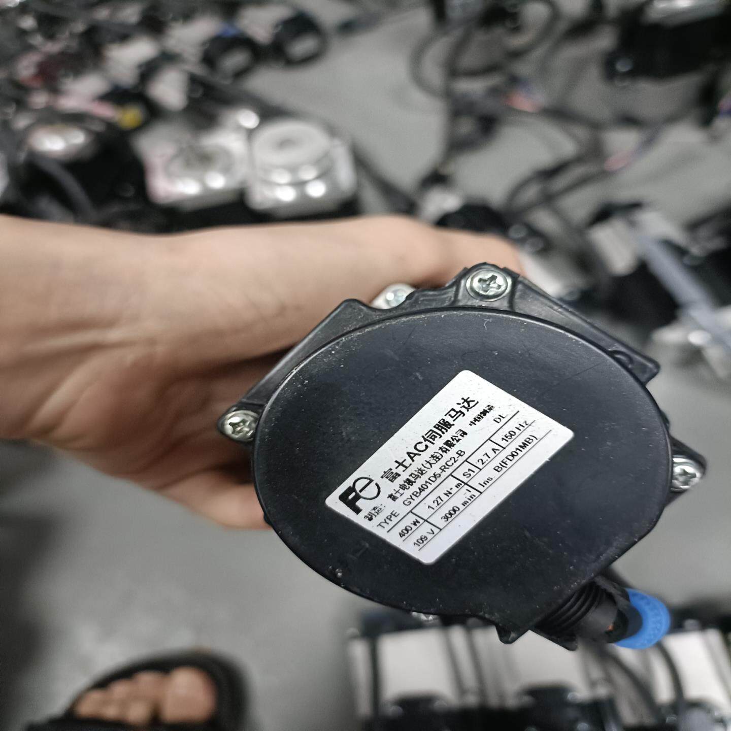 5系富士400瓦伺服套装、驱动器RYH401F5-VV2、电(崽崽配件）