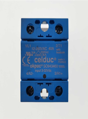 (询价)Celduc赛德固态继电器SO943460 3-32VDC