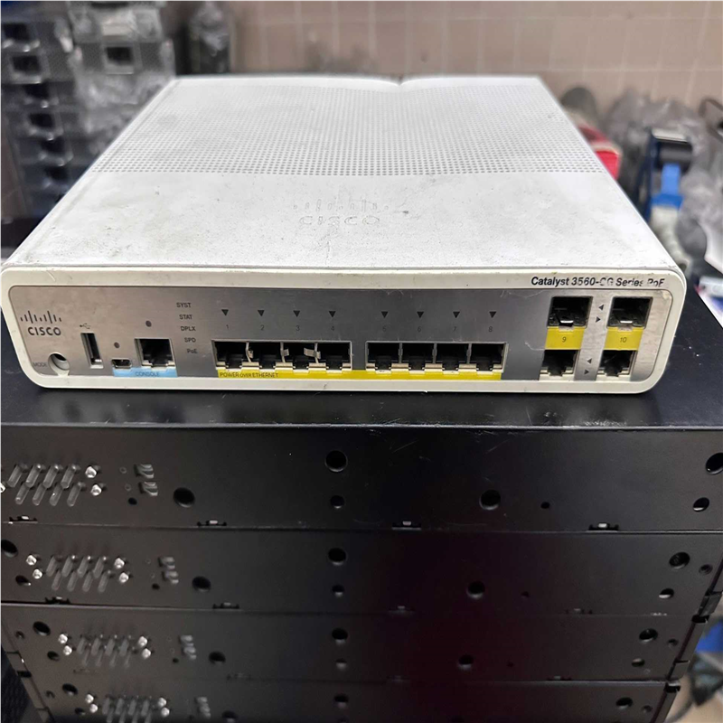 WS-C3560CG-8PC-S 8口POE静音式交换机 测~询价