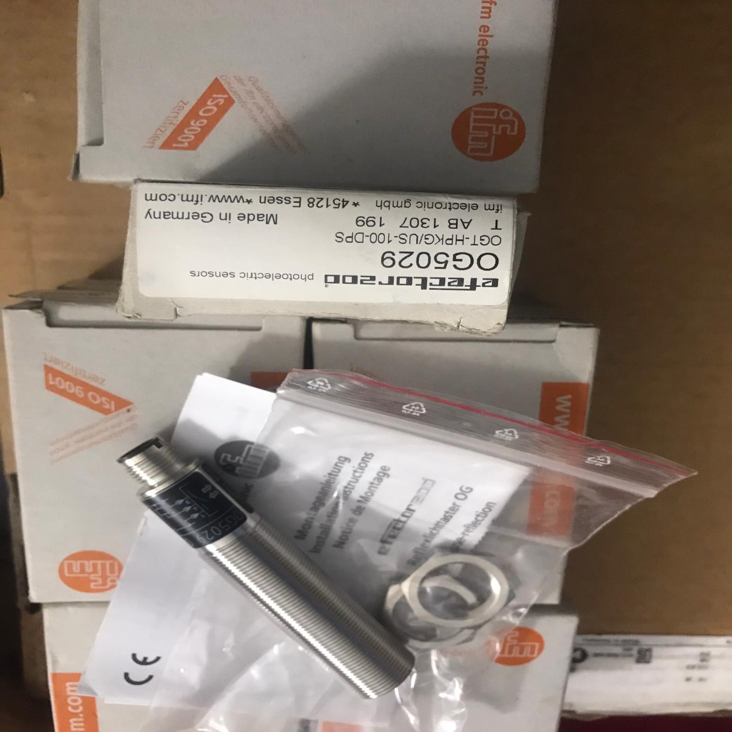 IFM易福门OG5029光电开关传感器德国进口库存议价