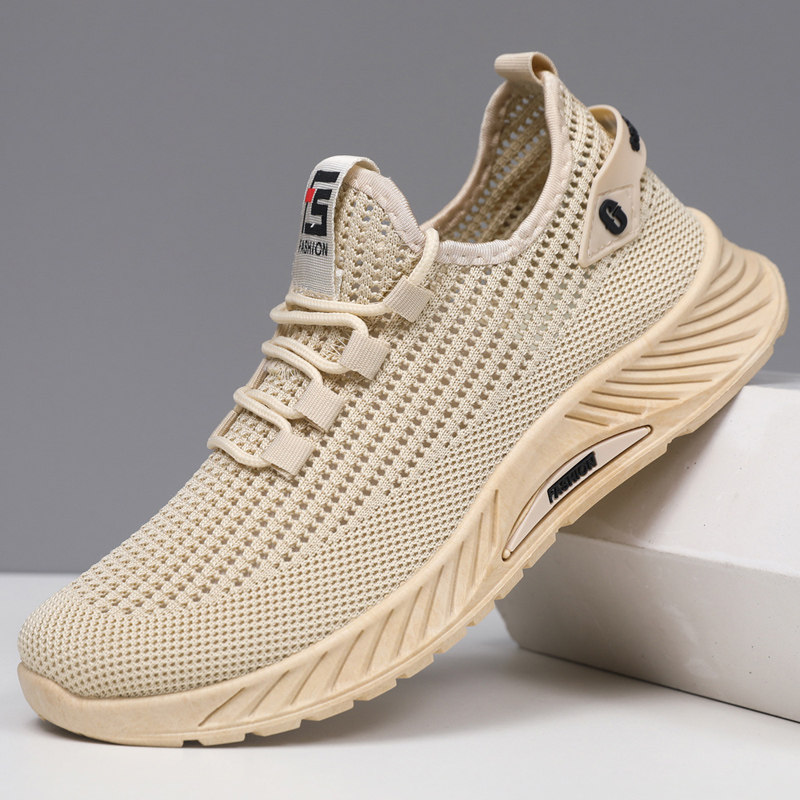 星启跑品牌正品2025夏季新款网面休闲软底舒适时尚百搭运动鞋男鞋,流行男鞋,网面鞋,淘宝优惠券,粉丝福利购,淘宝优惠卷