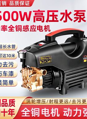 德国品质洗车机高压220v家用清洗机大功率全自动洗车神器便捷式小