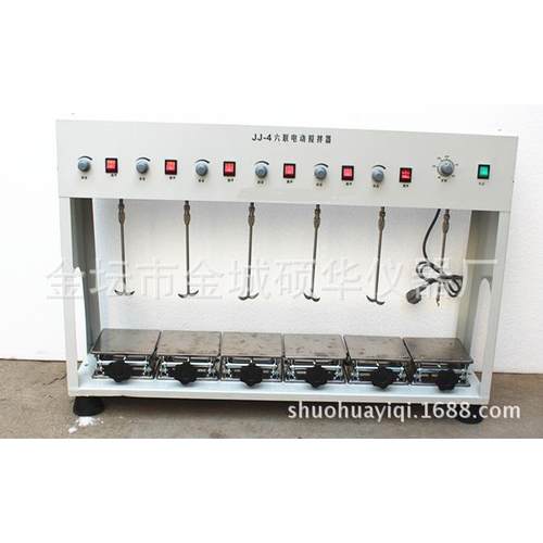 实验JJ-4六联电动搅拌器(异步)单独调速带升降台
