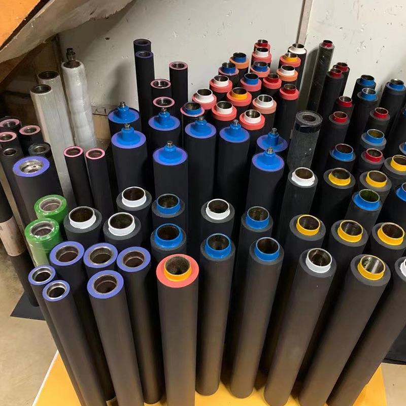 现货供应印刷设备胶辊可定聚氨酯胶辊印刷胶辊工业用橡胶辊