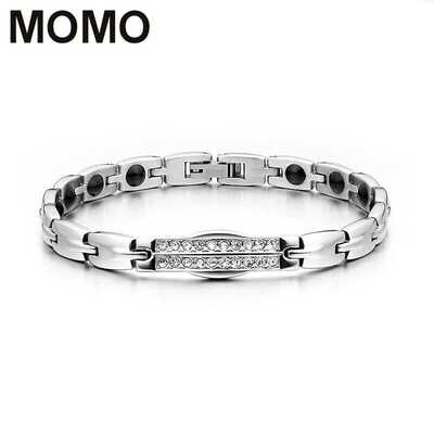 钟秀防静电手环手链镶水晶手链运动手环能量生日礼物女奢饰品