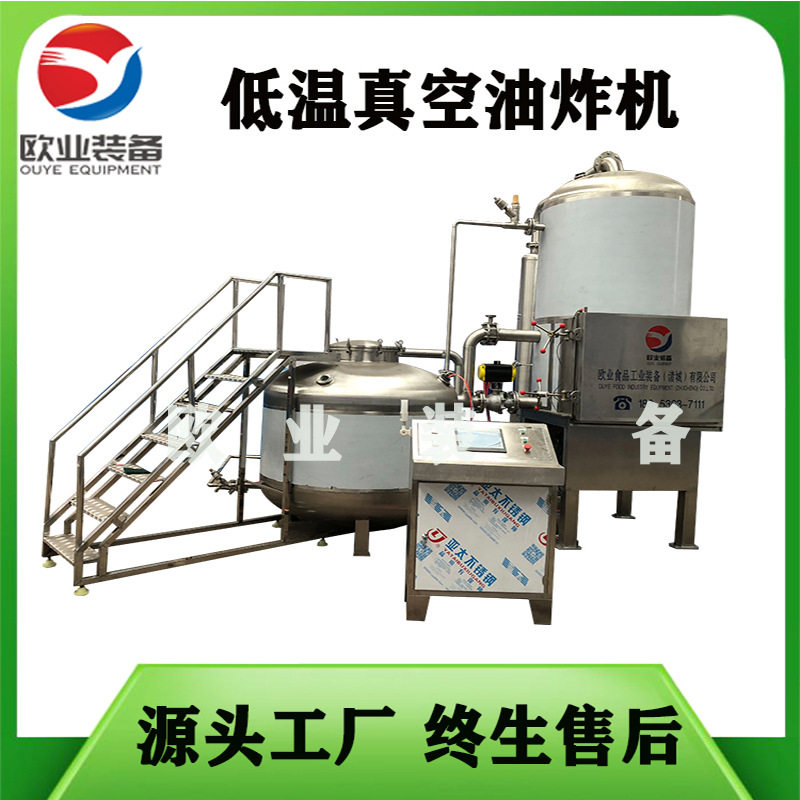 VF真空油炸机 全自动低温脱水机 果蔬脆片低温油炸机