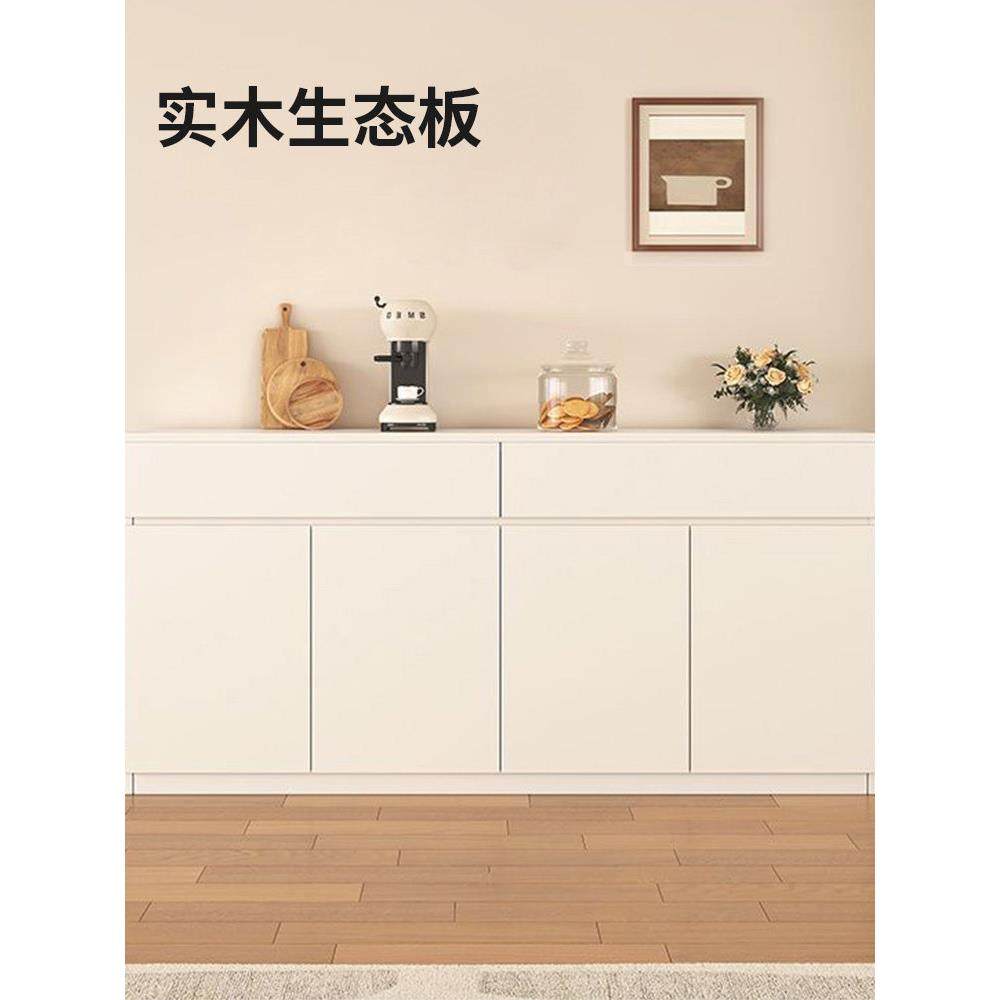 实木餐边柜靠墙一体储物柜矮柜置物架高柜家用客厅茶水柜厨房碗柜,住宅家具,餐边柜,淘宝优惠券,粉丝福利购,淘宝优惠卷
