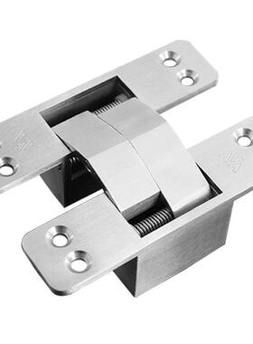 Aimo不锈钢304隐形门铰炼180度集成房屋秘密门交叉隐藏隐藏木门铰