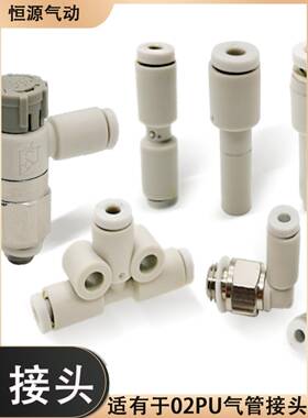 2MM管用迷你微型气管接头AS1201F-M5-02A KJL02-M5M3KJH/KJR02-04