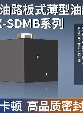 立式后油路板方形工装薄型模具油缸CX-SDMB HTB32X50紧凑油缺顶