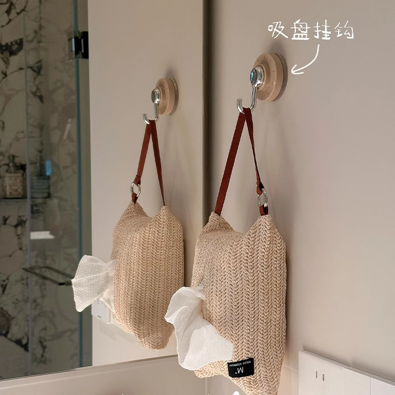 挂式纸巾盒洗脸巾车载纸巾挂袋