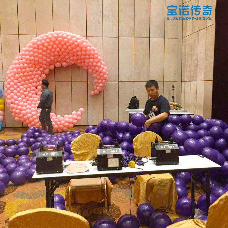 宝诺传奇小宝e 传奇三代四代五代 长条圆球气球装饰定时定量充气