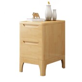 橡木实木b床头柜小型超窄烤漆简易原木胡桃木夹缝收纳柜子家用卧