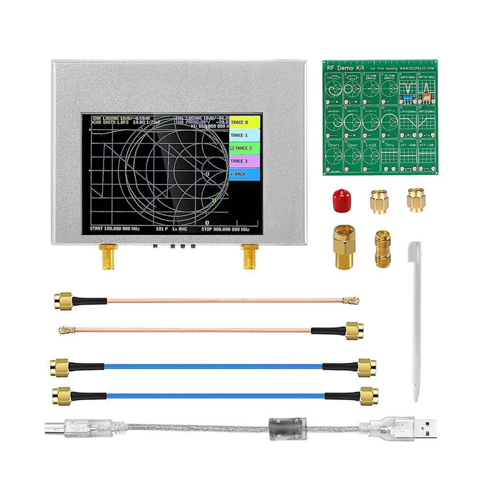 高配4寸矢量网络分析仪NanoVNA V2 Plus4测量范围50kHz-4GHz
