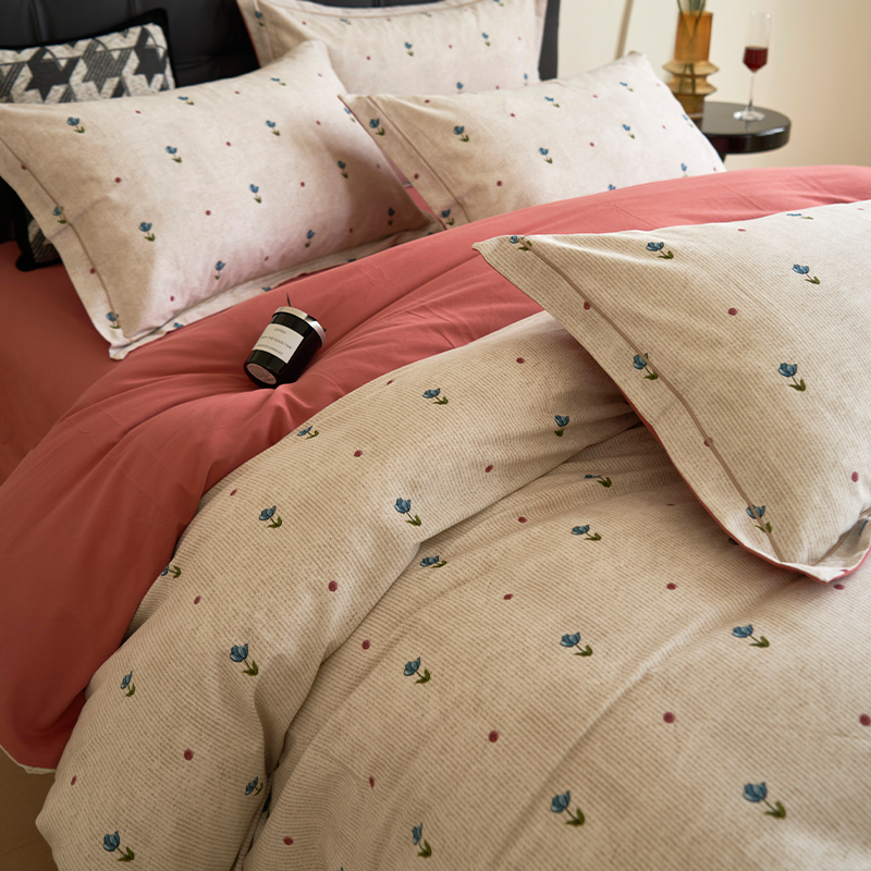 速发风主风加厚磨毛四新套全棉纯棉小件件三清套4