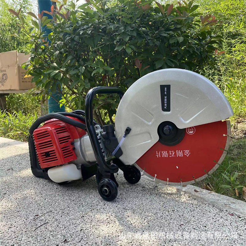 汽油手提式混凝土切割机免电操作