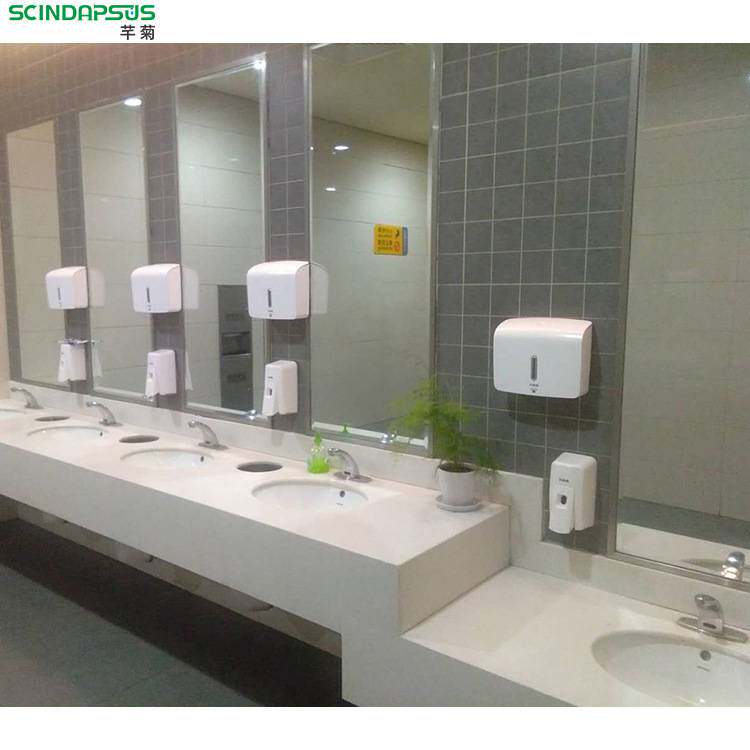 商用擦手纸巾盒商务卫生间壁挂式方形抽纸架