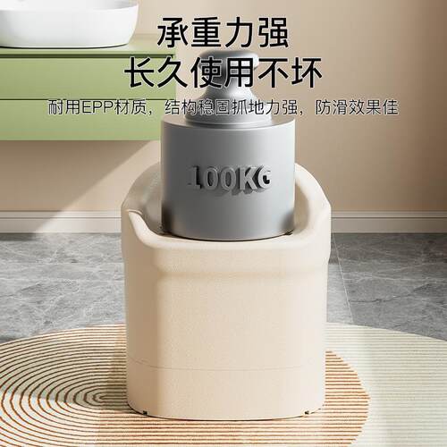 洗澡座椅加高厚矮款妇卫生间小浴24凳塑料脚踩孕凳子老年人坐浴室