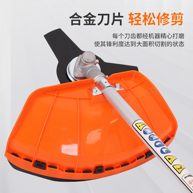 汽油割草机4XNU0F二冲程侧挂大功率割灌机5农用开-荒式除草机松土