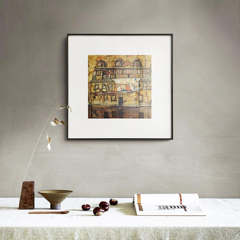pinhong席抽画欧式建筑象艺DY615749术装饰客厅过道壁画工作室世