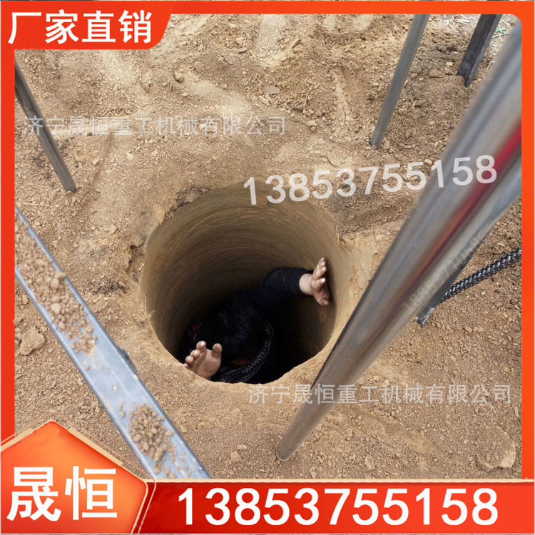 多功能便携螺旋植树挖坑机