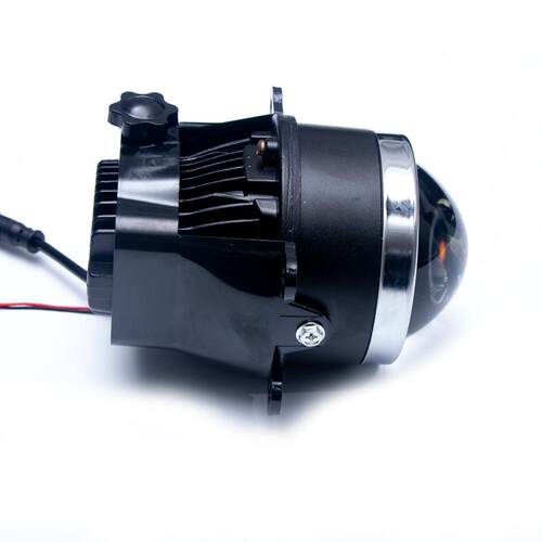 用一体化双光雾灯-0508镜透大灯升改级装镜头近光35W远光通45W