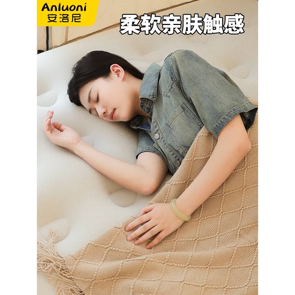 气垫床单人充气床垫双人加厚家用懒人户外露营帐篷便携折叠充气床