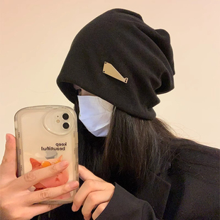 春野森川｜美式 慵懒堆堆帽子宽松大头围显脸小包头帽休闲风冷帽