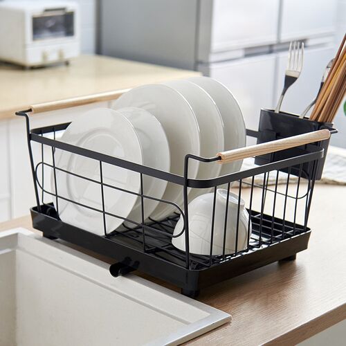 厨房置物架碗f盘收纳架沥水架家用滤水碗碟架碗架储存盒碗筷晾干